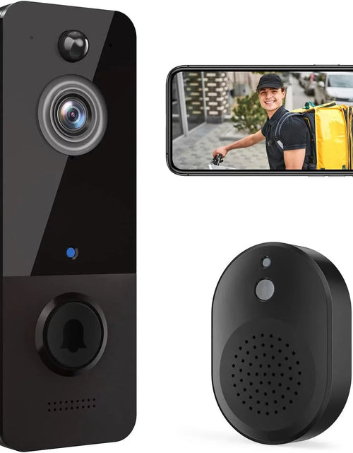 Load image into Gallery viewer, Smart wireless doorbell security camera for home surveillance
