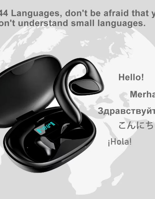 Load image into Gallery viewer, Translation Headphones 144 M8 Translator Languages Instant Smart Voice Translator Wireless Bluetooth Translator Earphone
