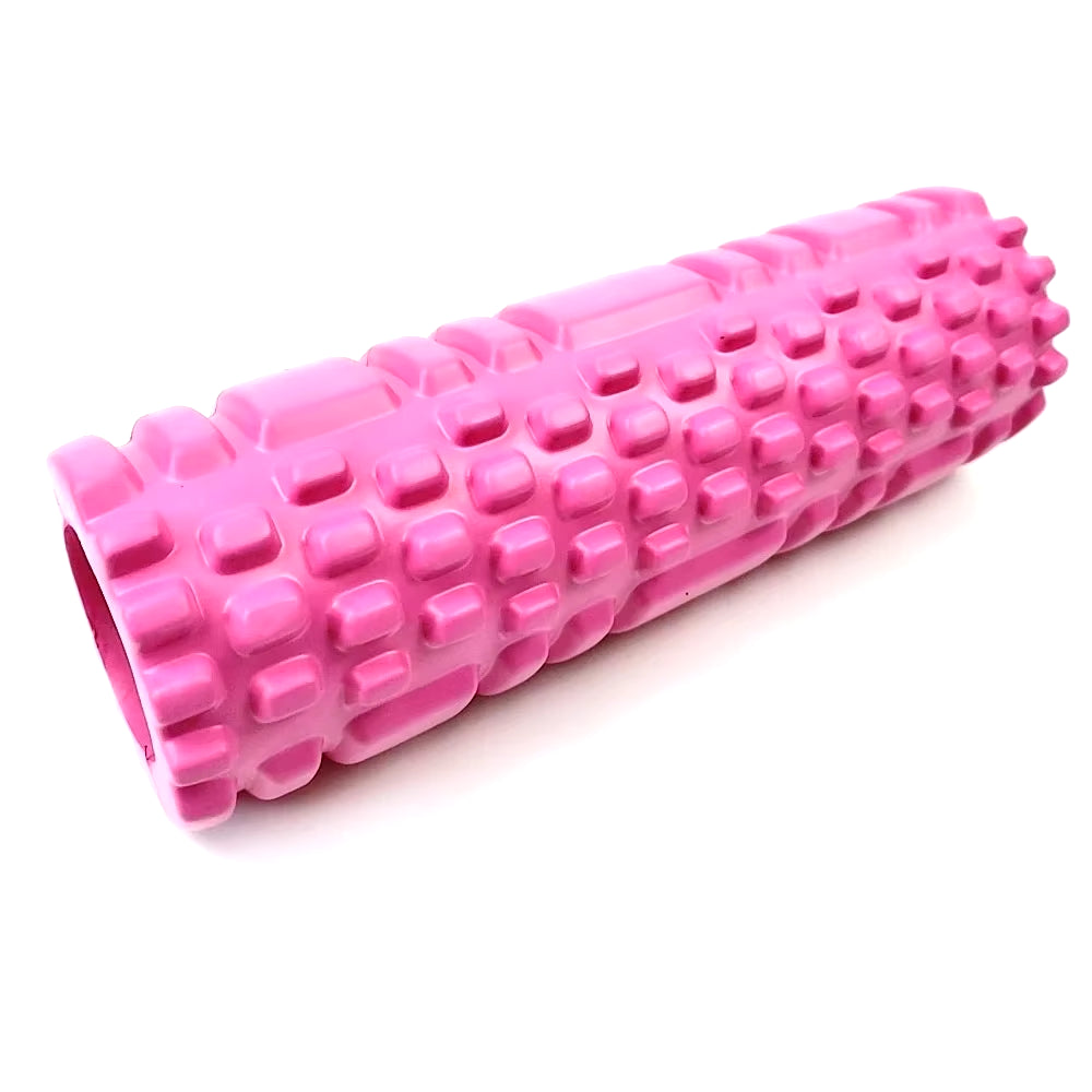 30Cm Yoga Column Foam Fitness Muscle Training Pilates Sports Massage Foam Roller Grid Trigger Point Therapy Home Gym Exercise